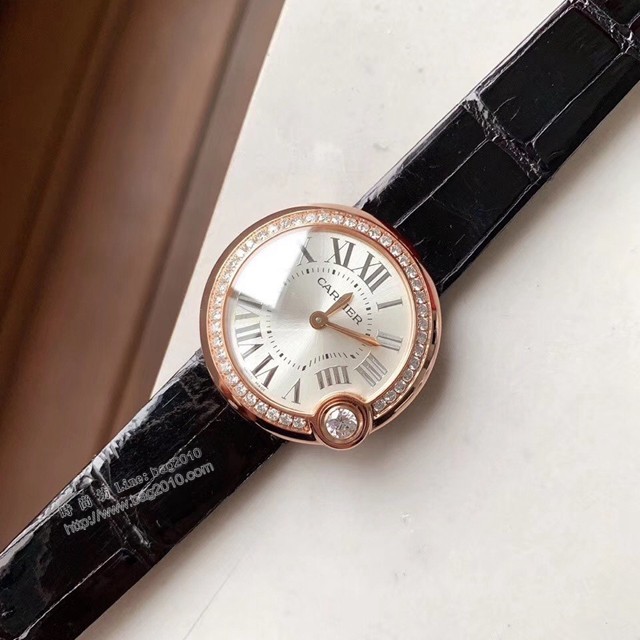 卡地亞專櫃爆款手錶 Cartier經典款白氣球 卡地亞女裝腕表  gjs2280